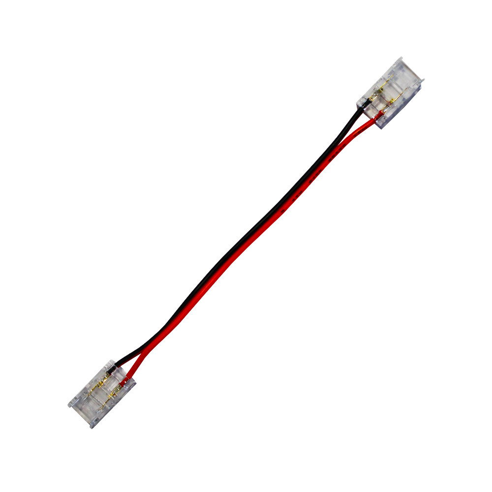Schnellverbinder Für Led-streifen Sc 2pin Cob/smd Ip20 Leiterplatte 8 Mm Bandkabel 10 Cm T