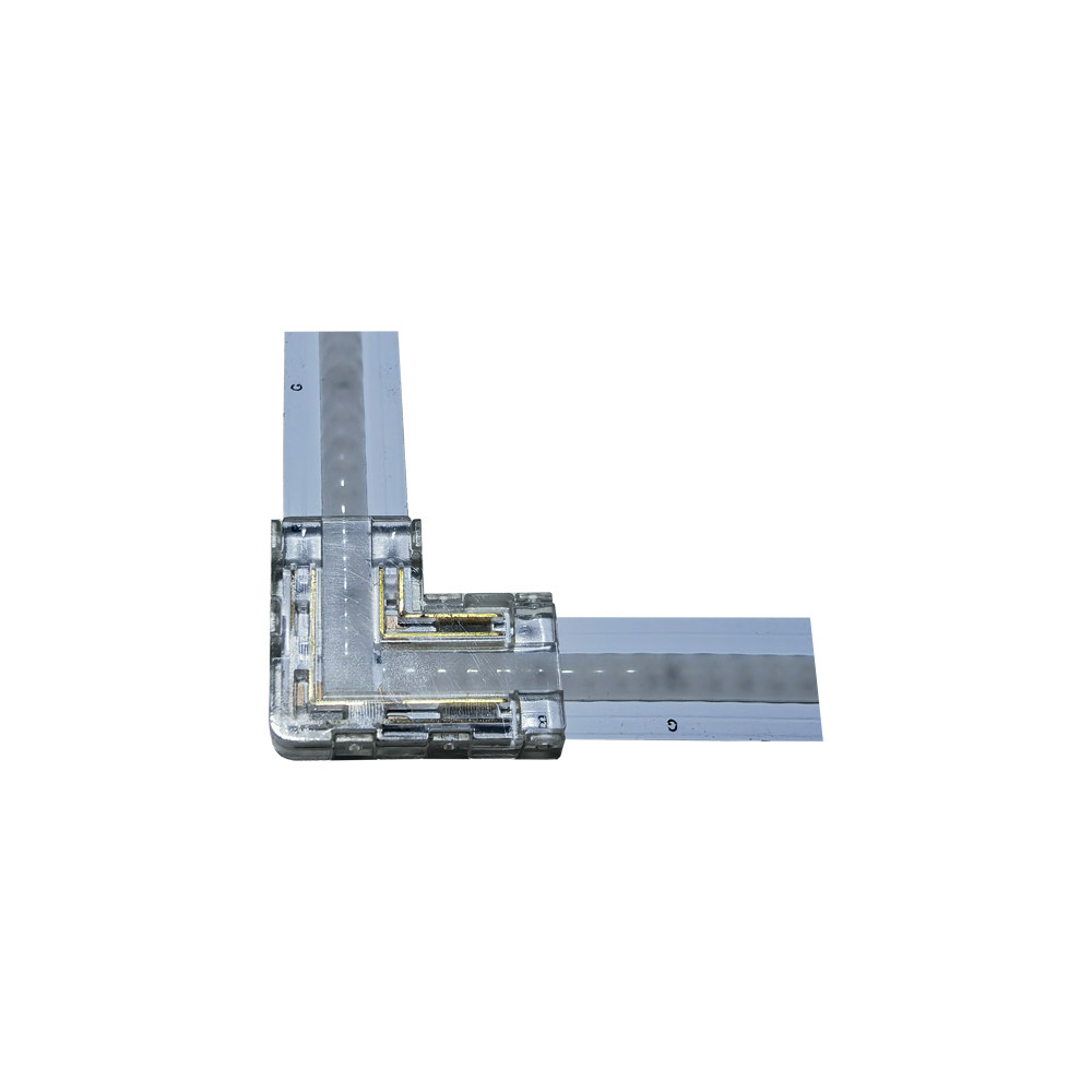Schnellverbinder Für Rgb-led-streifen 4-pin Cob Ip20 Pcb 10mm Typ "l