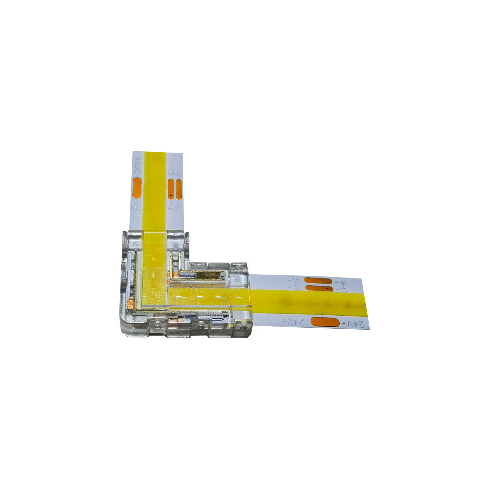 Schnellverbinder Für Led-streifen Cct 3pin Cob Ip20 Pcb 10mm Typ "l
