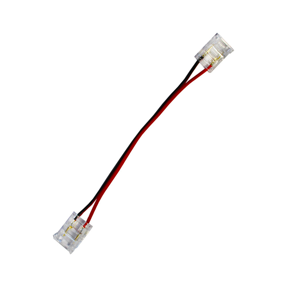 Schnellverbinder Für Led-streifen Sc 2pin Cob/smd Ip20 Leiterplatte 10 Mm Bandkabel 10 Cm