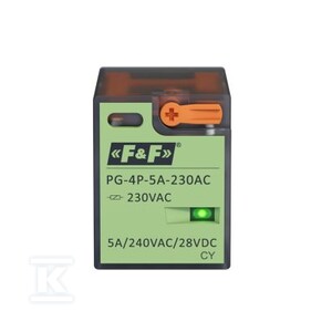 Schnittstellenrelais Pg-4p-5a-230ac
