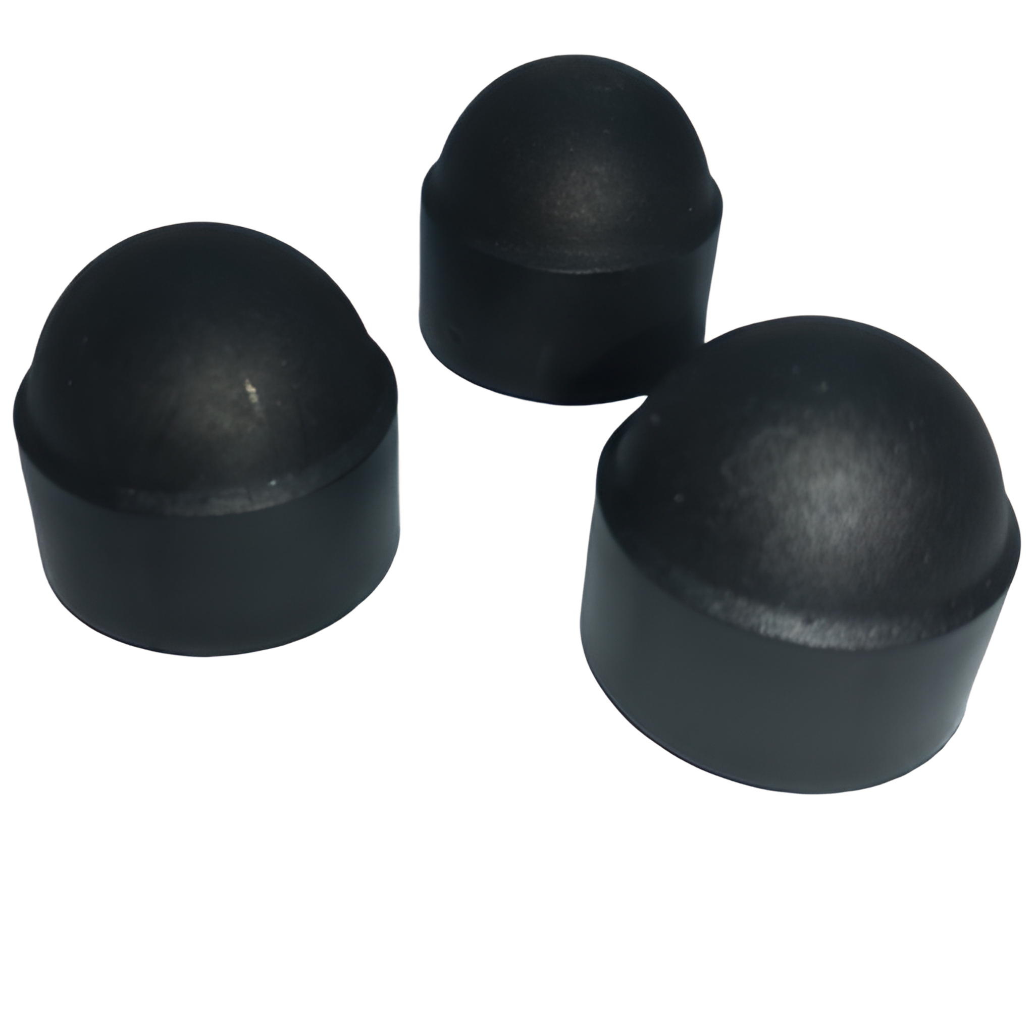 Abdeckkappe, Schraubenabdeckung, M5/8, 20 Stück, Schwarz