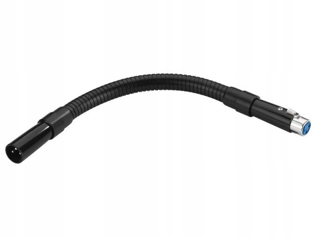 Monacor Gn-10xlr/sw – Xlr-schwanenhals, 300 Mm