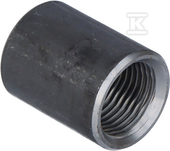 Schweißmuffe Schwarz 1/2" (dn15) Gewinde
