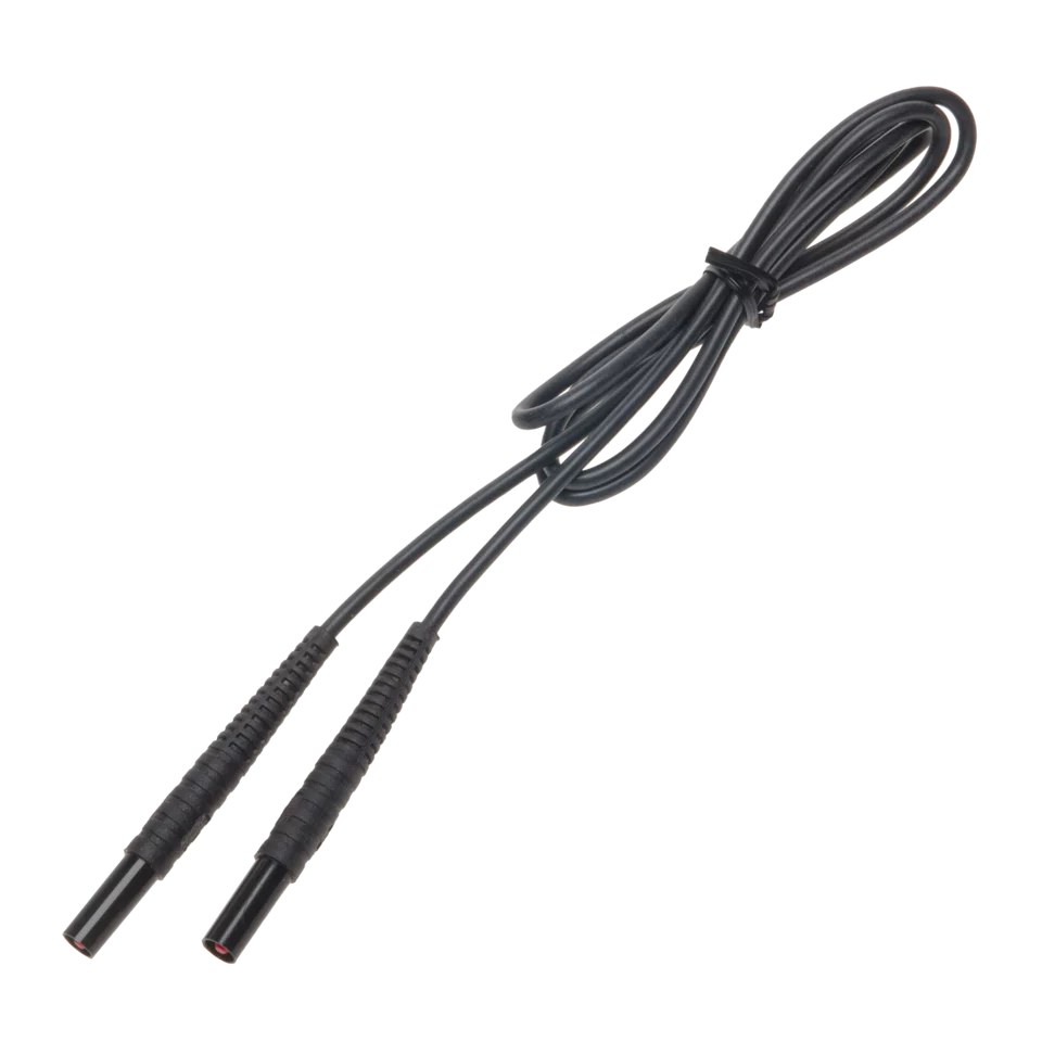 1,2 M Schwarzes 1-kv-kabel (bananenstecker)
