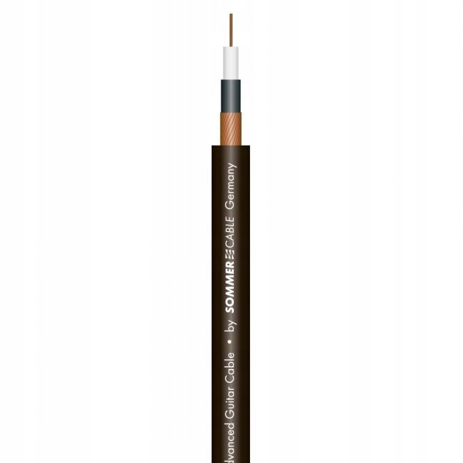 Sommer Cable Sc-spirit Black Zilk – Instrumentenkabel, 100-m-spule