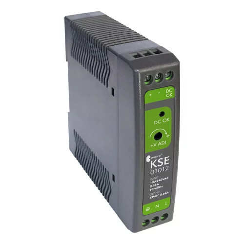Schaltnetzteil Kse 01012p 230/12vdc 0,84a 9,6w Für Din-schiene, Uzas: 85-