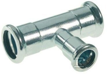 Reduzier-t-stück 54x35x54 Stahl-sprinkler.