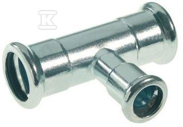 Reduzier-t-stück 89x76x89 Stahl-sprinkler.