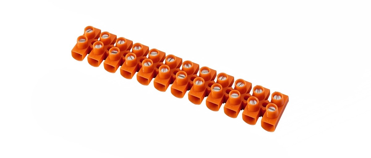 Thermoplastischer Gewindeklemmenblock Ltf12-4.0, Orange, Standard