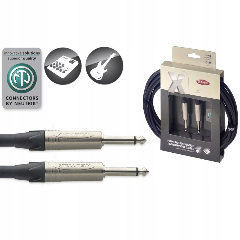 Stagg Xgc 6 - 6m Instrumentenkabel