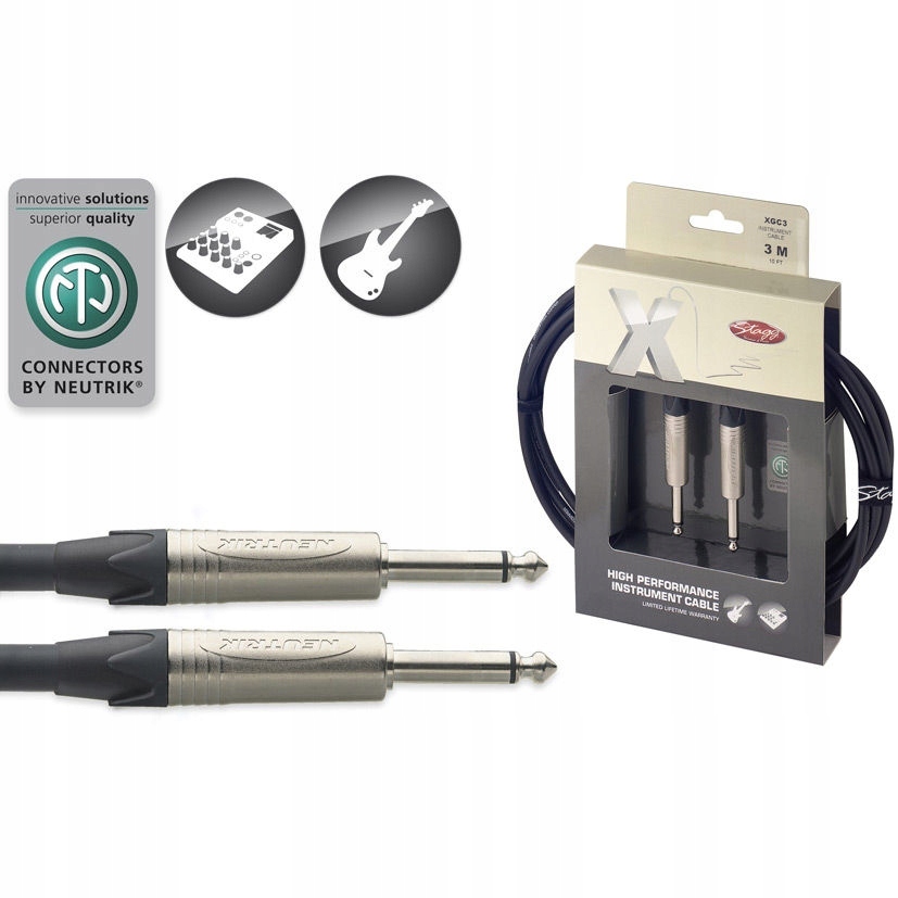 Stagg Xgc 3 - 3 M Instrumentenkabel