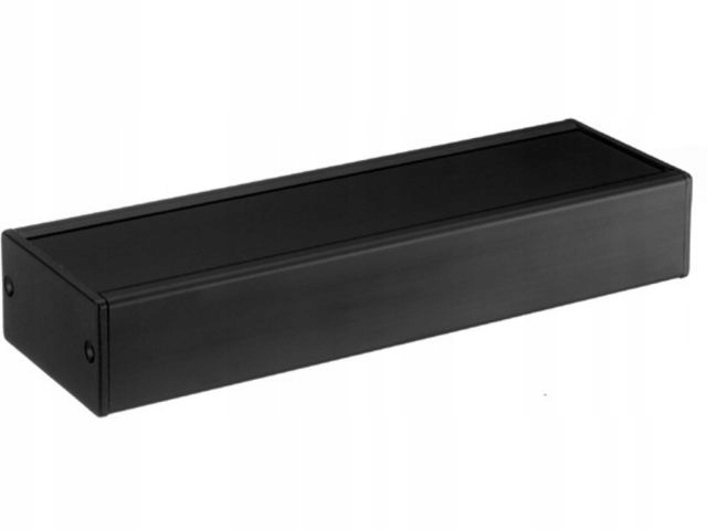 Monacor Ah-63/sw – Universalgehäuse 65 X 36,5 X 207 Mm, Schwarz