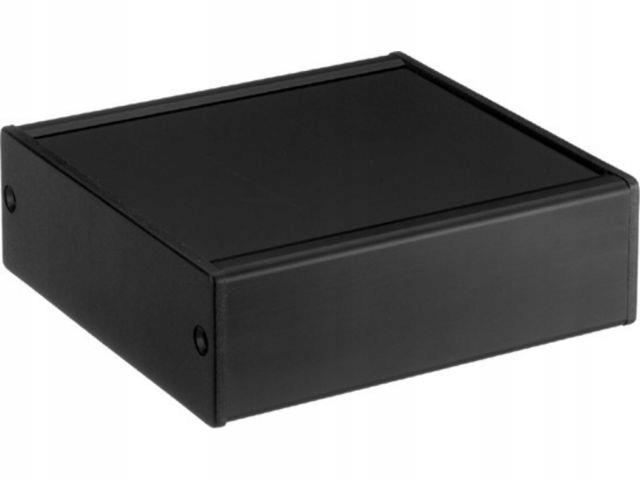 Monacor Ah-101/sw – Universalgehäuse 103 X 36,5 X 107 Mm, Schwarz
