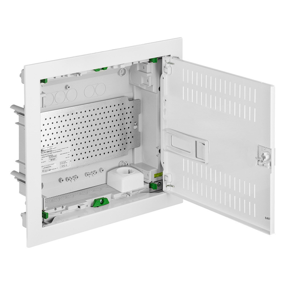Mt Online-multimedia-verteilerkasten 1x12 Modular Ip30 Metalltür