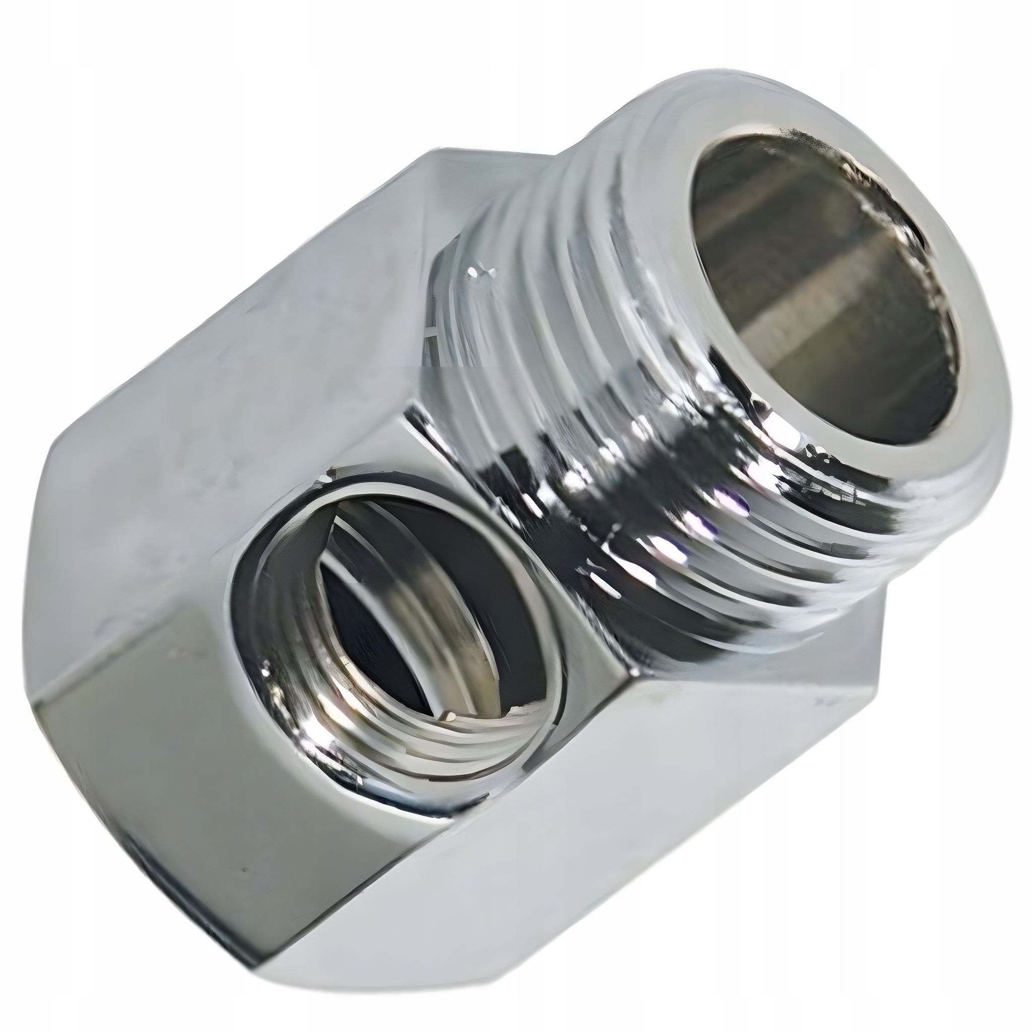 Myaqua Verchromter Messingverbinder 1/2" M X 1/2" F Mit 1/4" Ro-gewinde