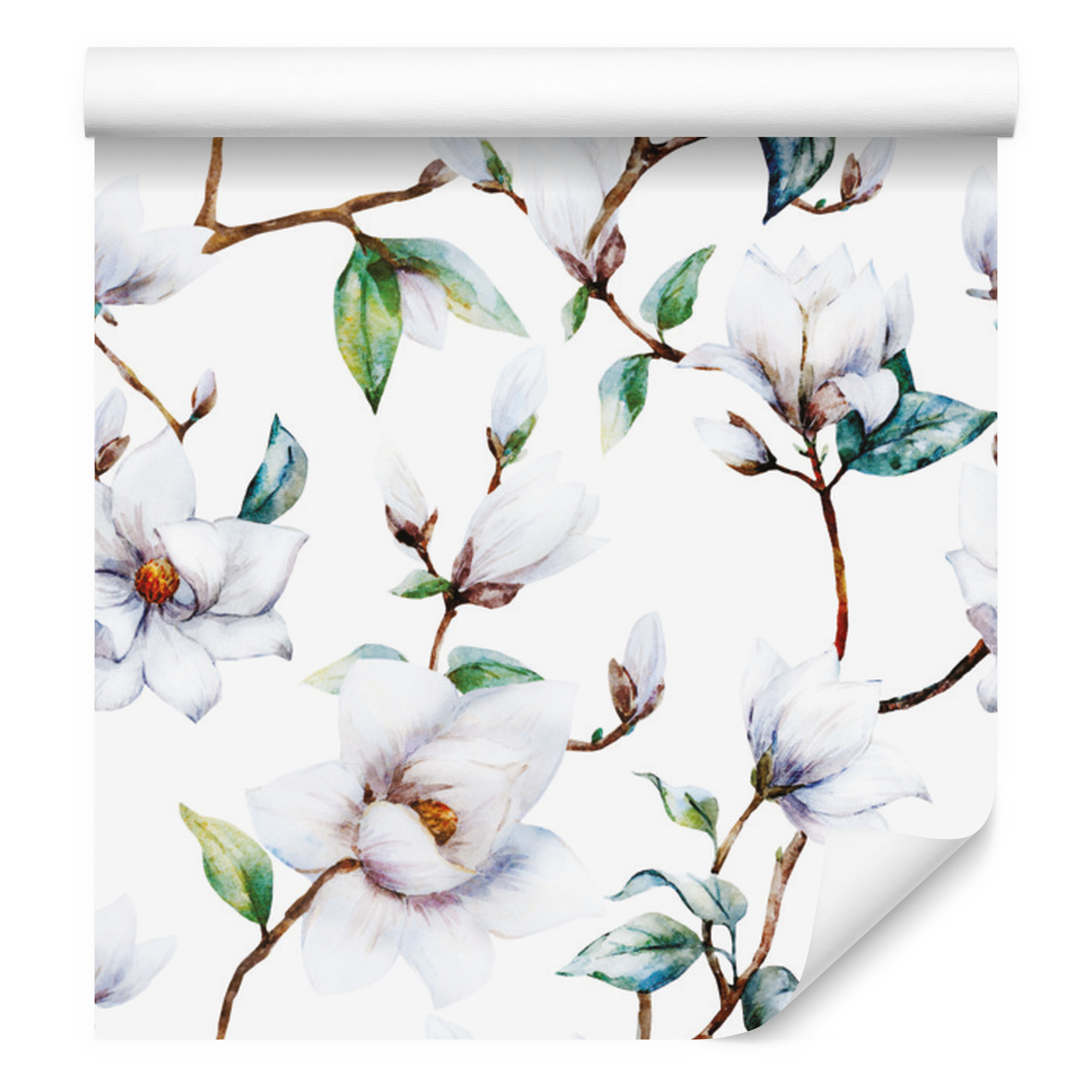 Blumentapete Für Wohn- Und Schlafzimmer, 50 X 1000 Cm
