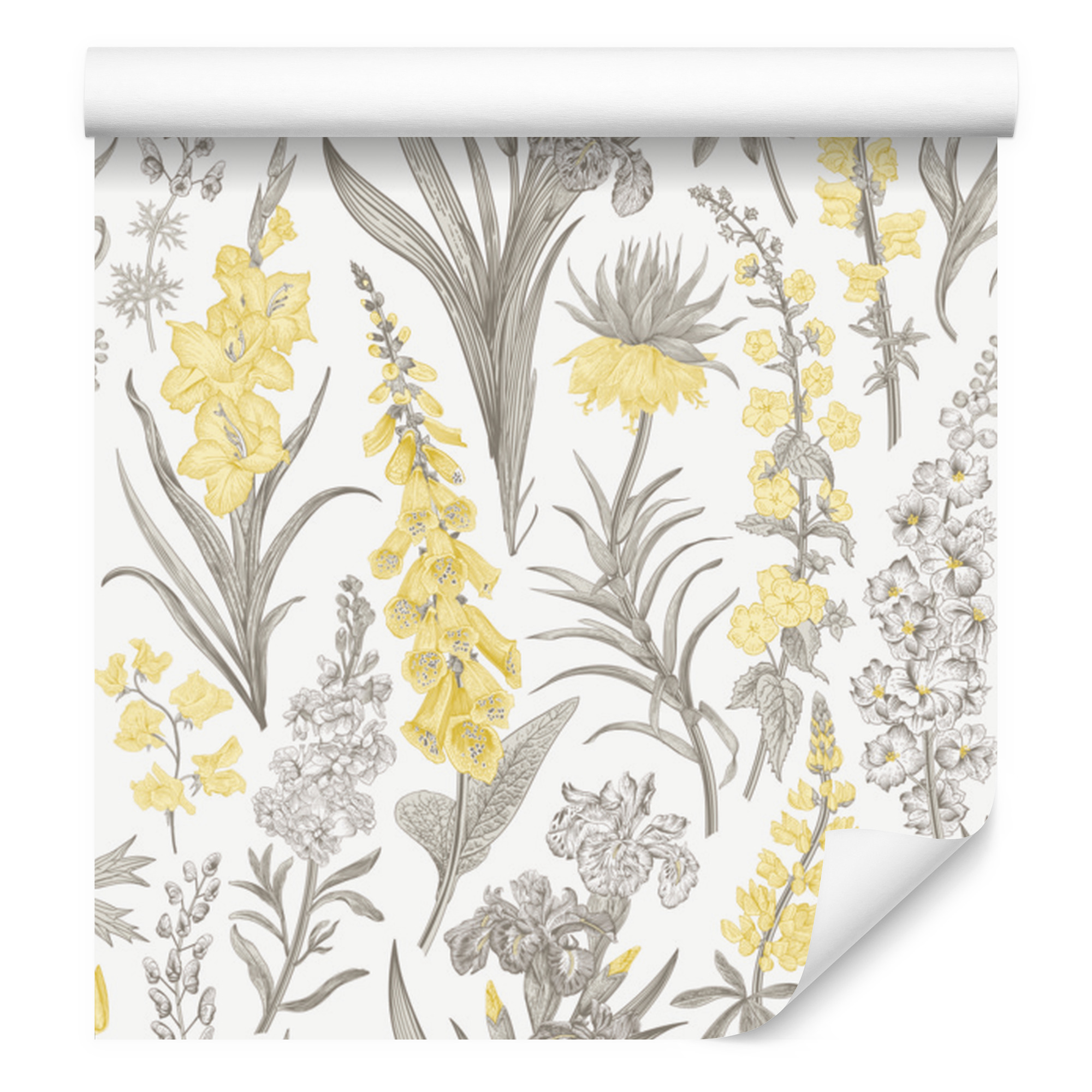 Wunderschöne Vintage-blumentapete Für Wohn- Und Schlafzimmer, 50 X 1000 Cm