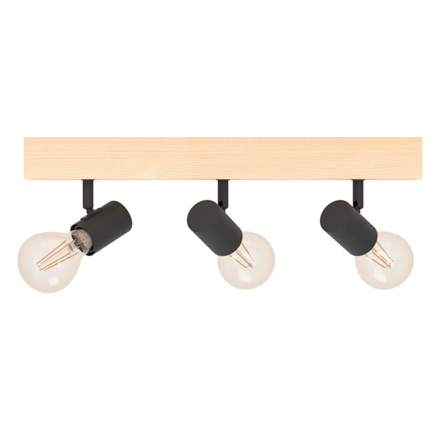 EGLO TOWNSHEND 3 Spot, braun, schwarz