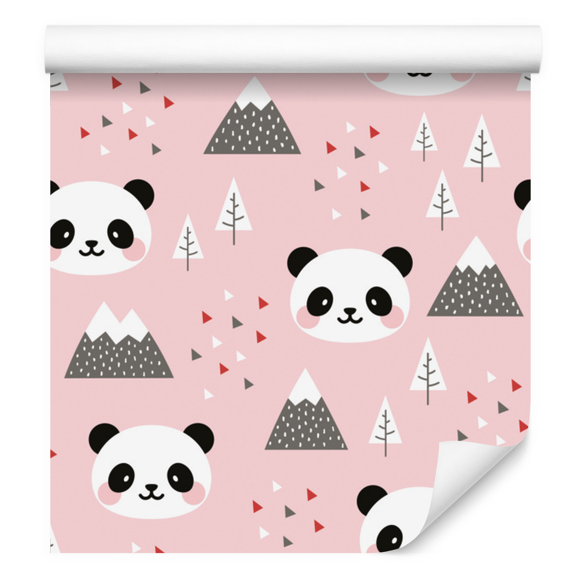 Panda-tapete Für Wohn- Und Schlafzimmer, 50 X 1000 Cm
