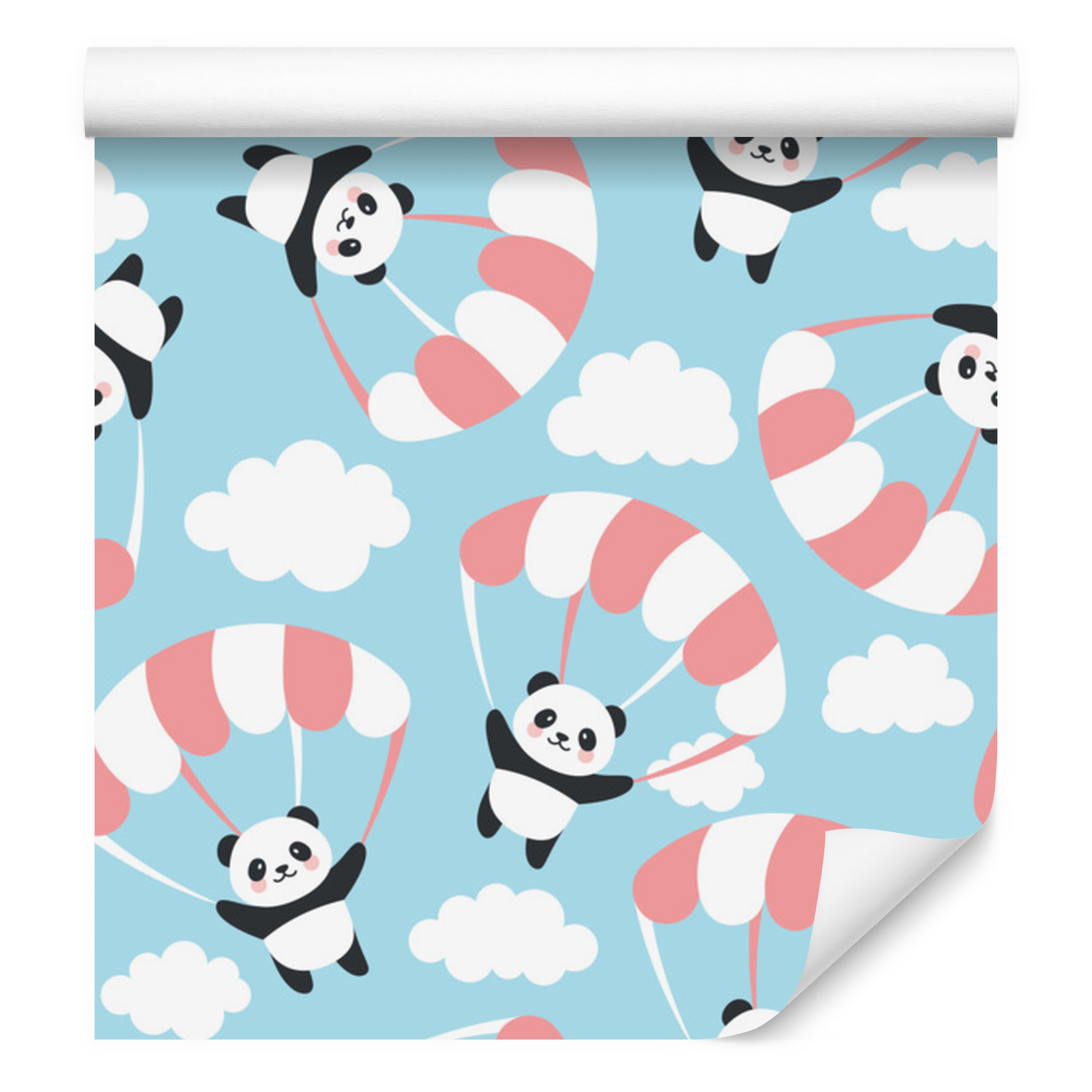 Panda Zwischen Den Wolken – Tapete Für Wohn- Und Schlafzimmer, 50 X 1000 Cm