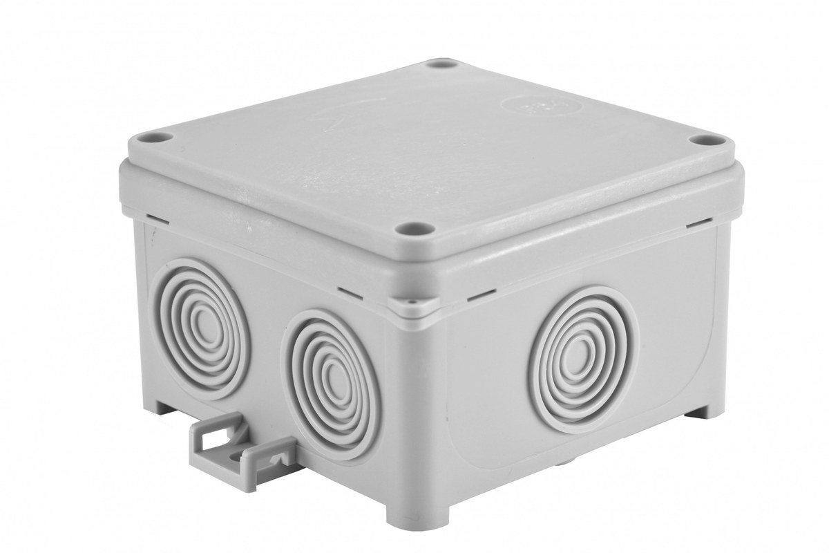 Aufputzgehäuse Ip54 N 80x80f Grau