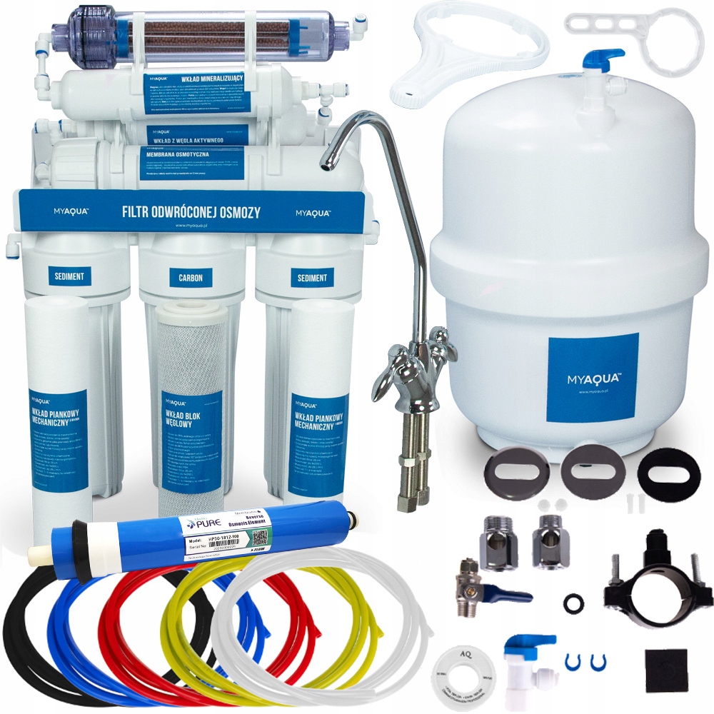 Ro7 Umkehrosmose-wasserfiltermembran 100 Gpd