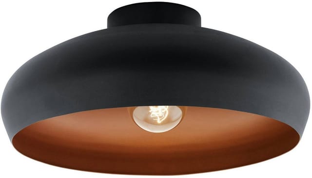 EGLO MOGANO Deckenleuchte, schwarz, kupfer