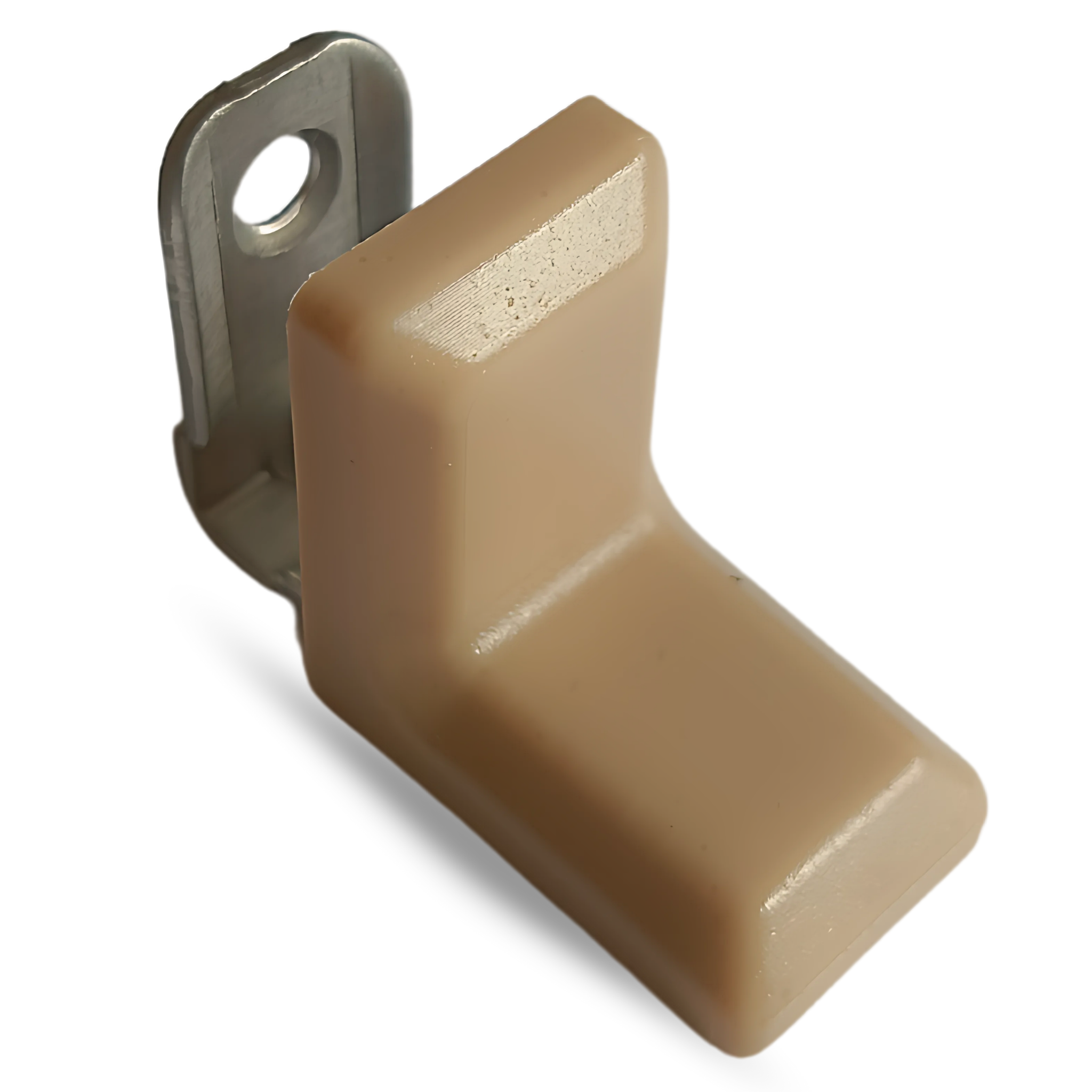 Komandorek Möbelwinkel, Metallhalterung + Abdeckung, Beige (70) 100 Stück