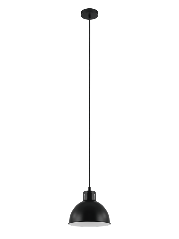 EGLO TRURO Hängeleuchte, schwarz, weiss