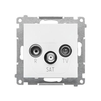R-tv-sat-antennenbuchse, Durchgangsverstärkung, 7 Db (modul). 1x Eingang: 5 Mhz Bis 2,4 Ghz