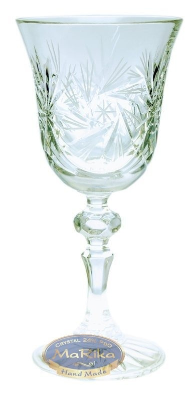 Kristallweingläser 170 Ml, 6 Stück, Elegantes Grinder-design, Handgefertigt, Perfekt Für Weiß- Und Roséwein, Luxuriöse Verpackung.