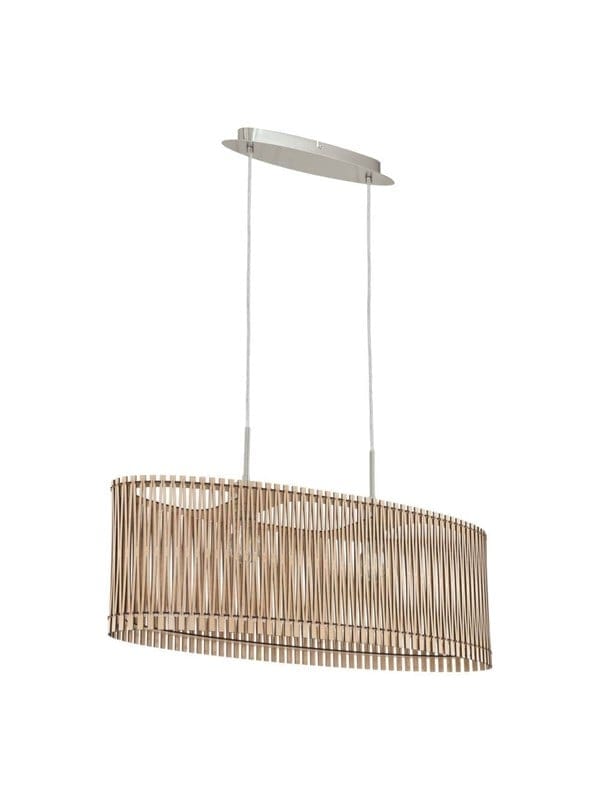 EGLO SENDERO Hängeleuchte, ahorn