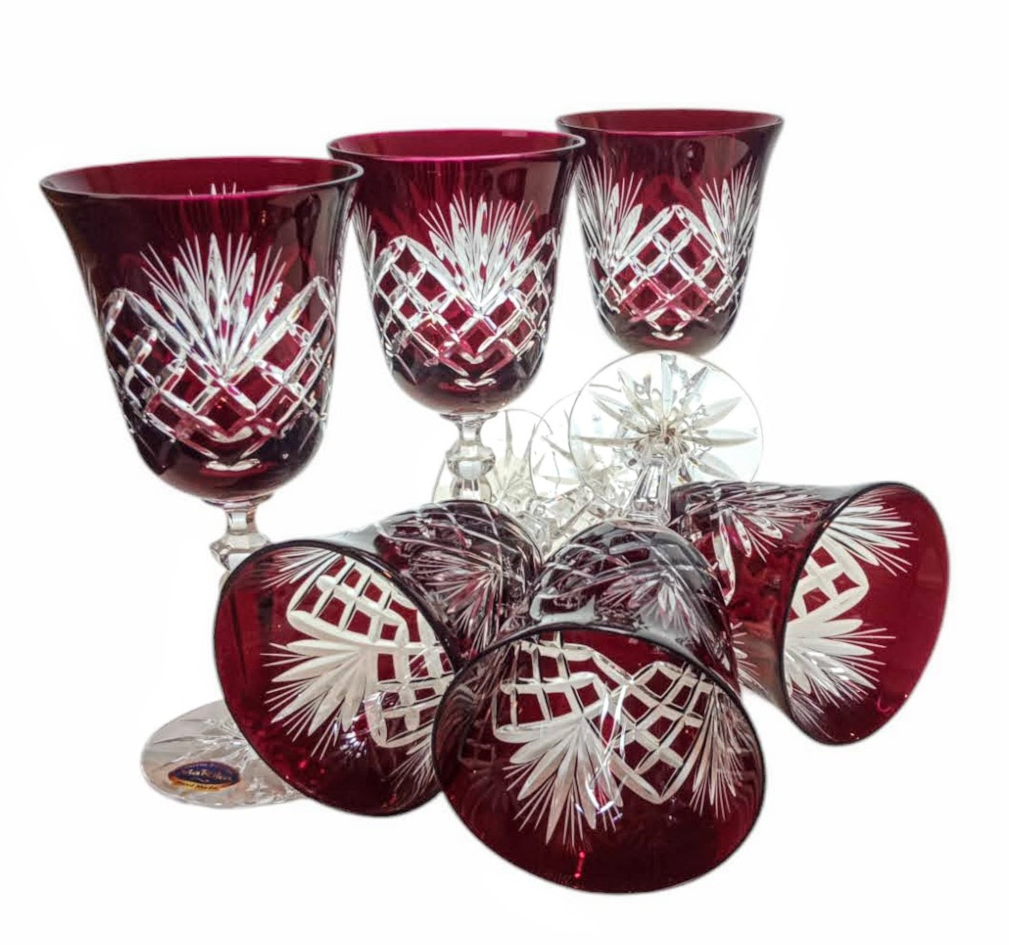Ruby Crystal Weingläser 220 Ml Ananas
