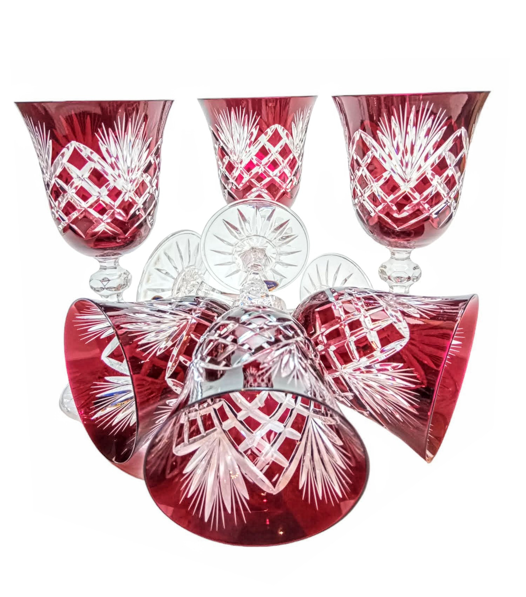 Ruby Crystal Weingläser 170 Ml Ananas