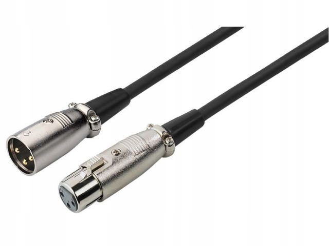 Monacor Mec-2000/sw - Xlr-kabel, 20 M
