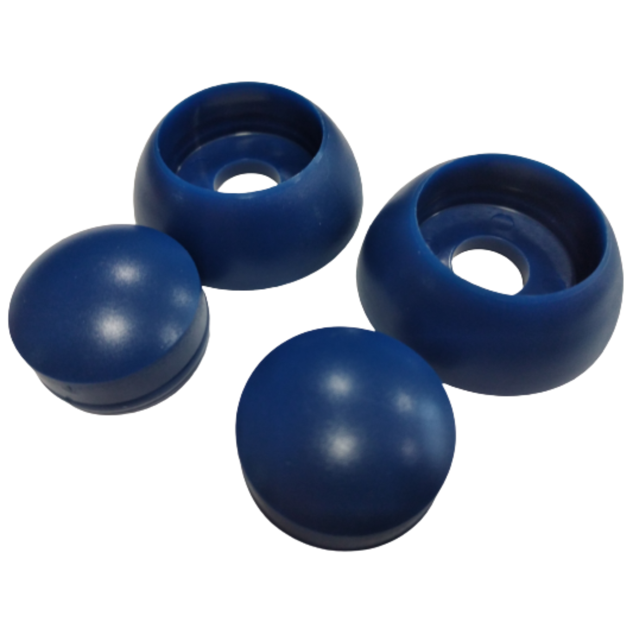 Zweiteilige M12-schraubenabdeckung, Blau