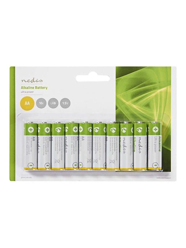 Nedis BAAKLR610BL battery - 10 x AA type - Alkaline
