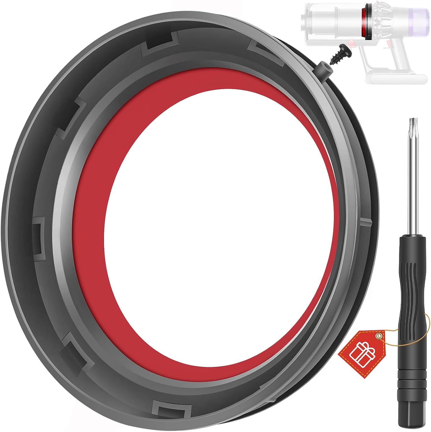 Dichtungsring V11 Für Dyson V11 V15 Sv14 Sv17 Ersatzteile, Fester Dichtungsring Für Dyson Sv14 Sv15 Sv22 Sv28, Dichtungsring Mit Schraubendreher, Feste Dichtungen
