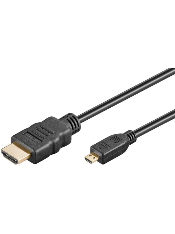 Pro HDMI - Micro HDMI 2.0 - 1m - Schwarz