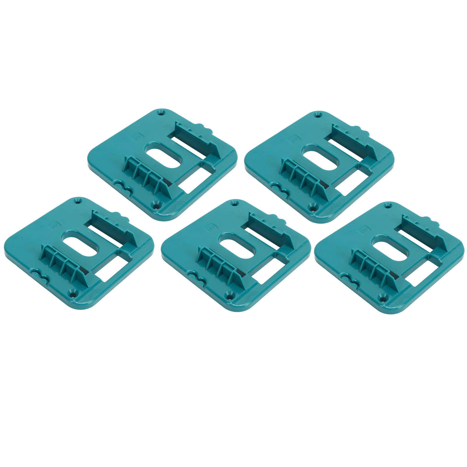 Set Mit 5 Batteriehaltern, Ladestation Und Aufbewahrungshaken Für 18v Lithium-batterien Bl1860 Bl1850 Bl1840 Bl1830