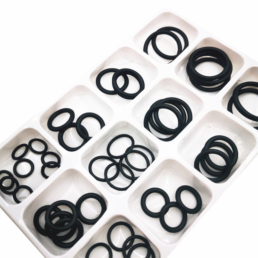 Packung Mit 50 Gummi-o-ringen Zum Abdichten, Sortiment An O-ringen In 12 Verschiedenen Größen.