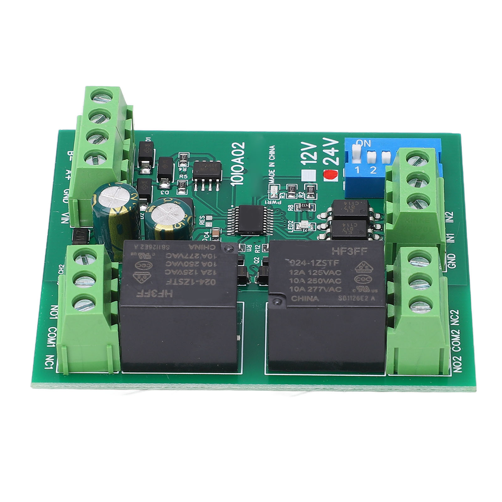 2-kanal-rs485-relaismodul, Steuerplatine, 24-v-dc-schaltregler Für Geräte