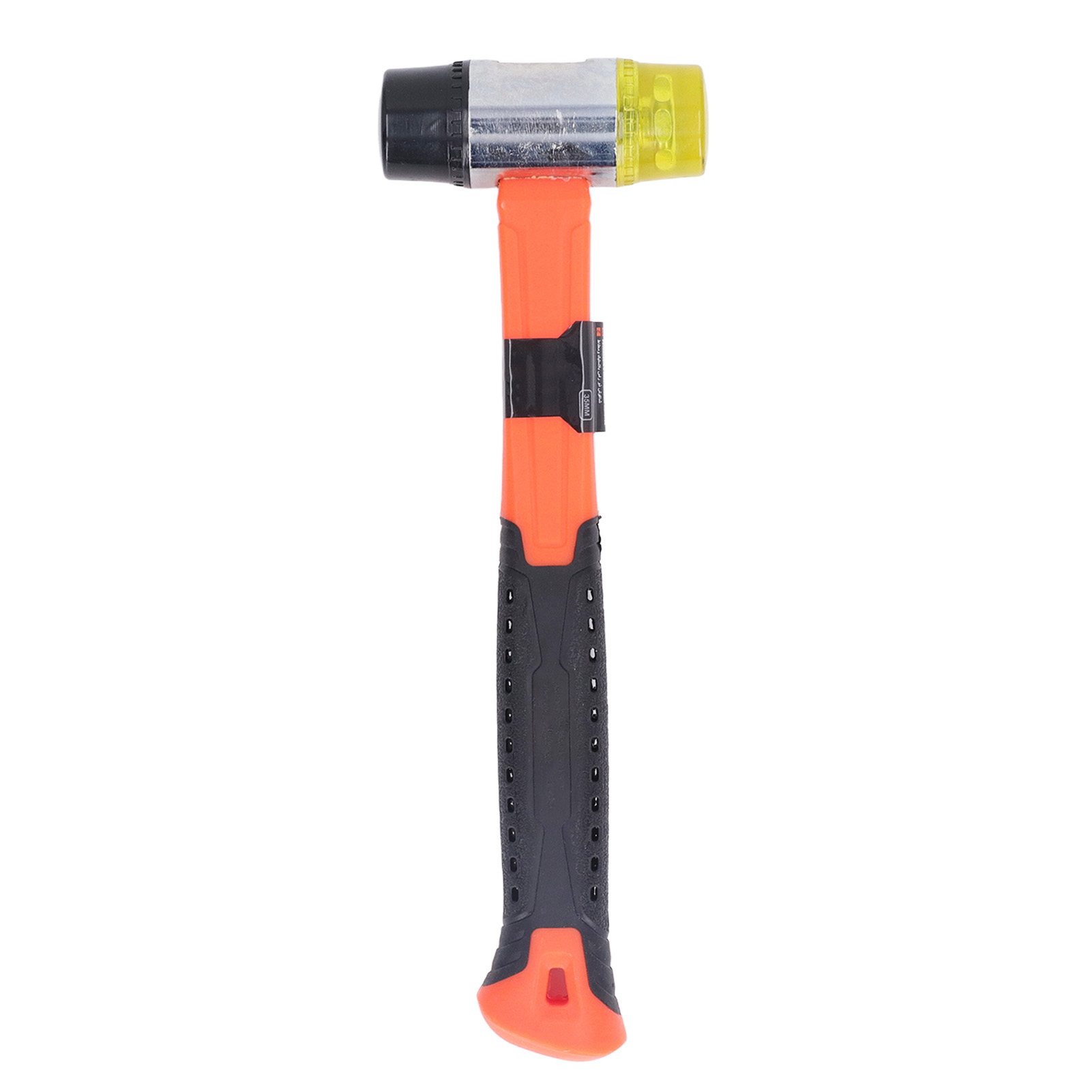35-mm-doppelkopfhammer Aus Flexiblem Pvc Und Gusseisen, Multifunktionaler Hammer Für Installationen, Bauarbeiten Und Heimwerkerprojekte.