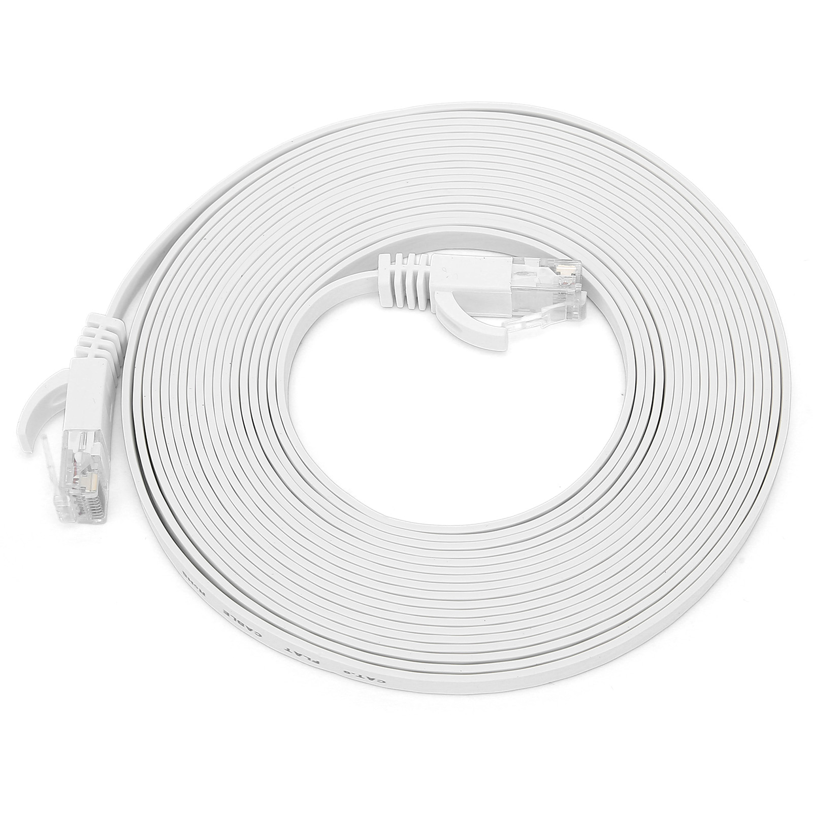 Cat6 Gigabit-ethernet-kabel, 8-adriges Verdrilltes Adernpaar, Flacher Kupferdraht, 5 Meter