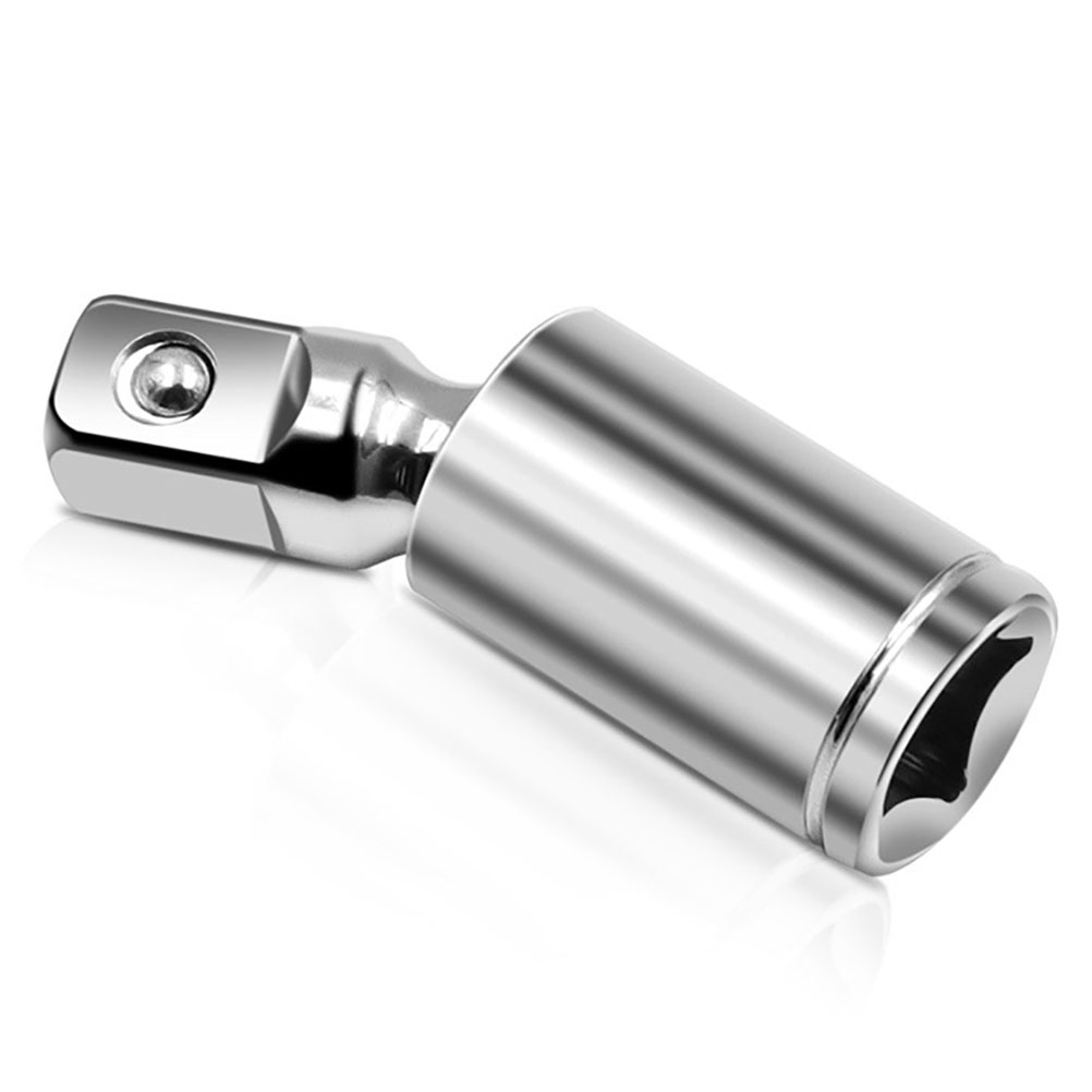 Set Mit 3 Universellen, Schwenkbaren Pneumatischen Schlagschraubernüssen: 1/4", 3/8" Und 1/2".