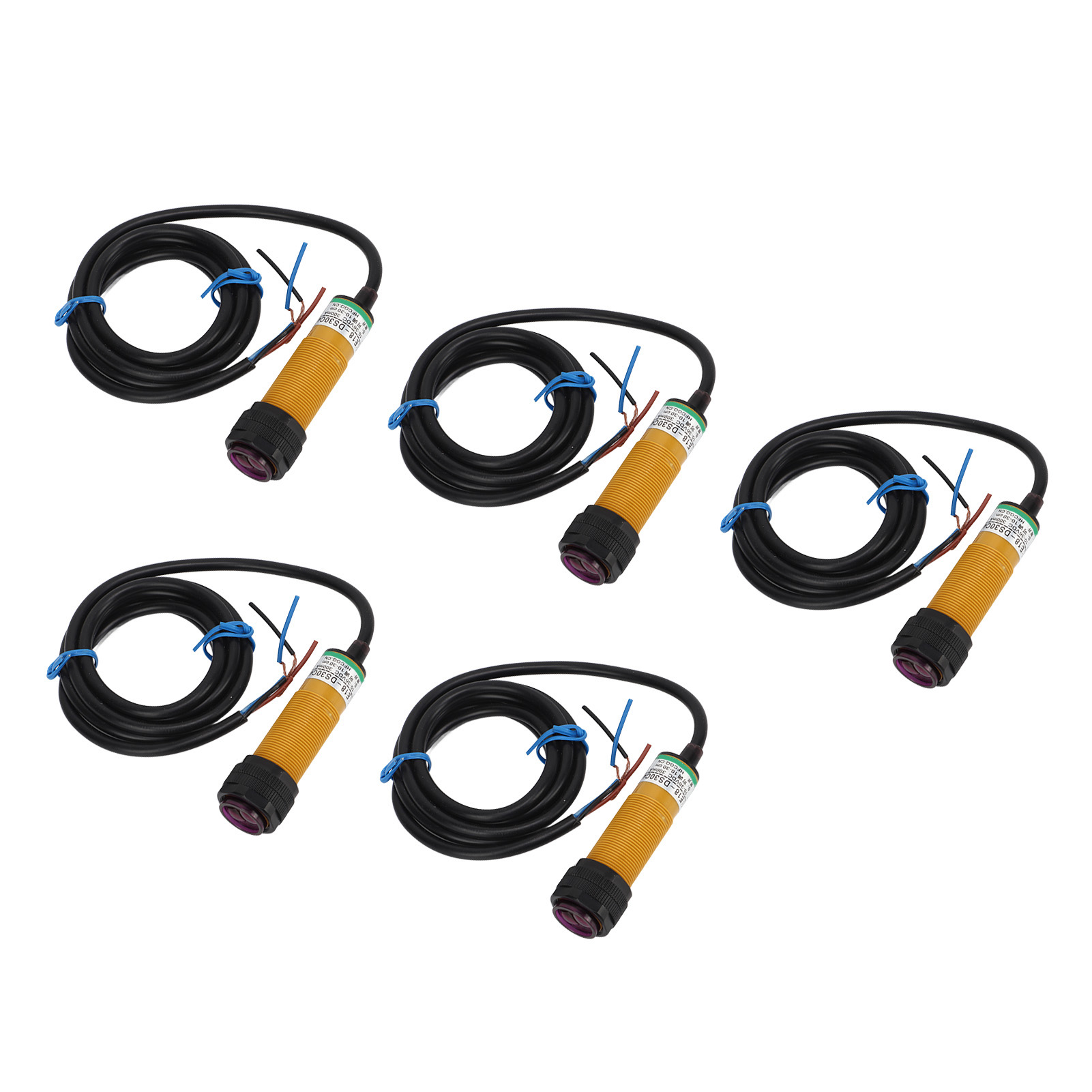 Packung Mit 5 Infrarot-lichtschranken Für Intelligente Roboter, Hinderniserkennung, 10–36 V Dc