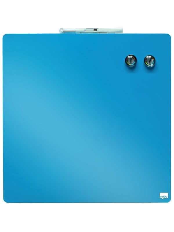 Nobo quadratisches Whiteboard 36 x 36cm Blau