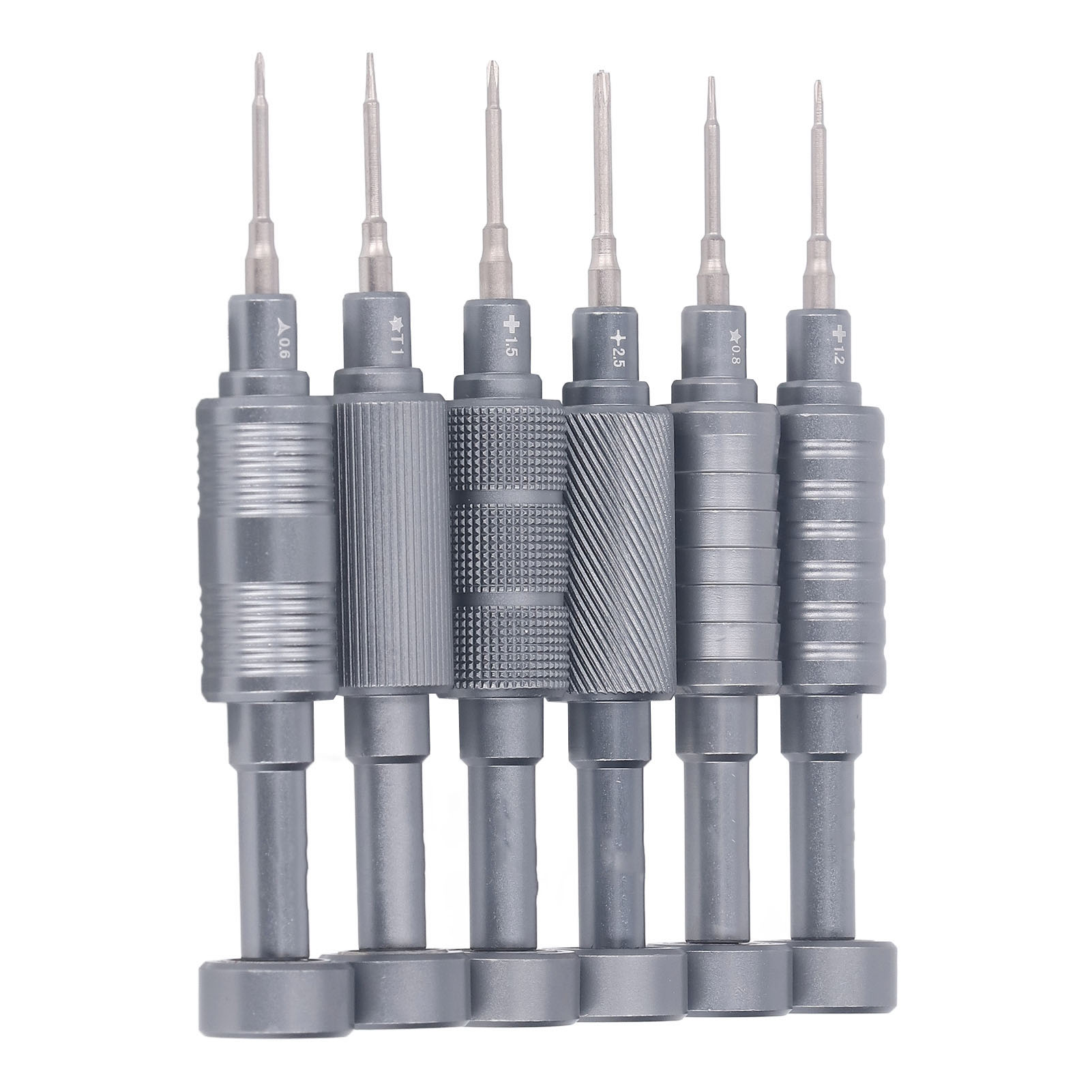 Set Mit 6 Magnetischen Präzisionsschraubendrehern Für Demontage Und Wartung, Professionelles Handwerkzeug