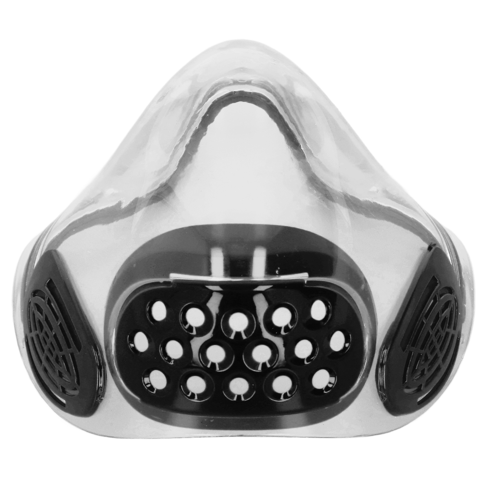 Antibeschlag-gesichtsmaske Aus Transparentem Polycarbonat Mit Spritzschutz Und Atemschutz Für Lehrer Und Erwachsene (schwarz)